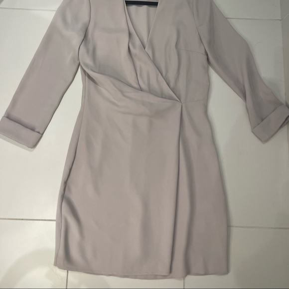 All saints light mauve US 4 dress with draping - Picture 3 of 9